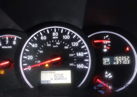 2012 Nissan Quest Sv z USA, uszkodzony, nr VIN JN8AE2KPXC9051828